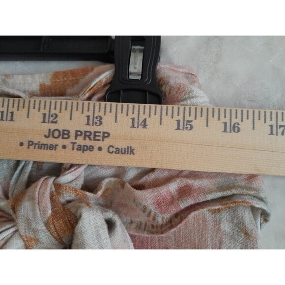 New Free People Size 4 Boho Sweet As Beach Linen Blend Casual Summer Mini Skirt - Picture 12 of 12